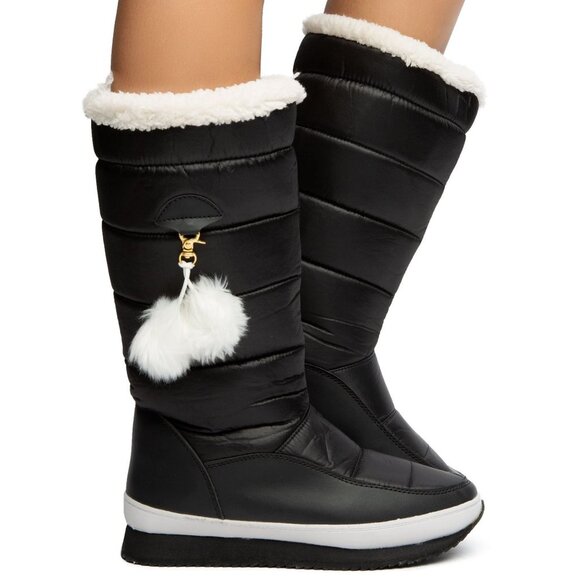 ESKIMO SNOW BOOTS Women – Black ( BRAND NEW !!! ) - Picture 4 of 7